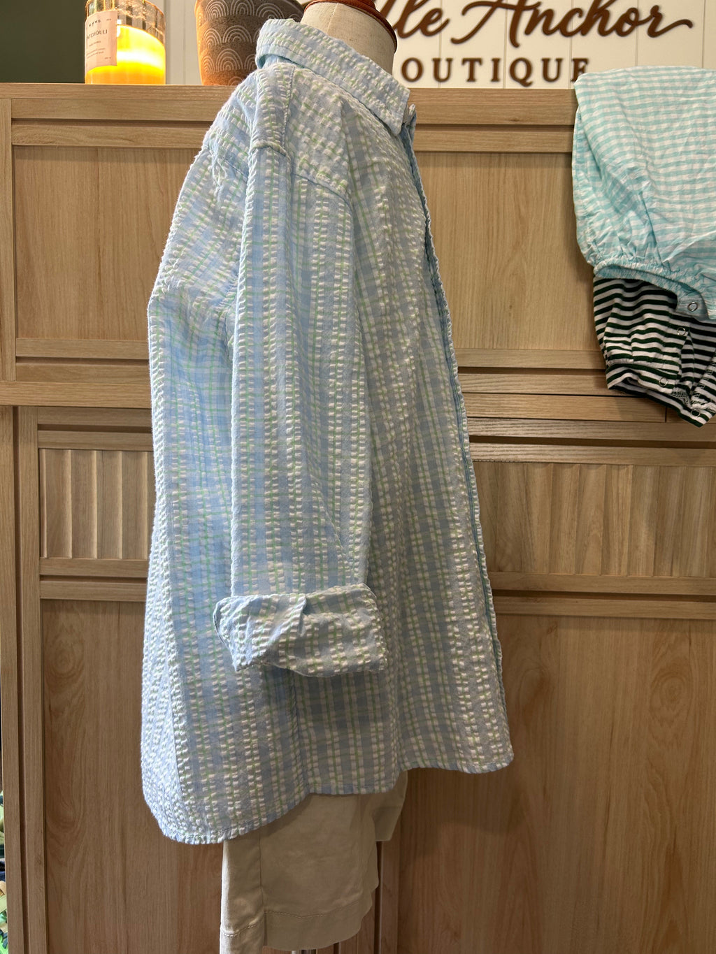 JBailey Blue Oxford Shirt