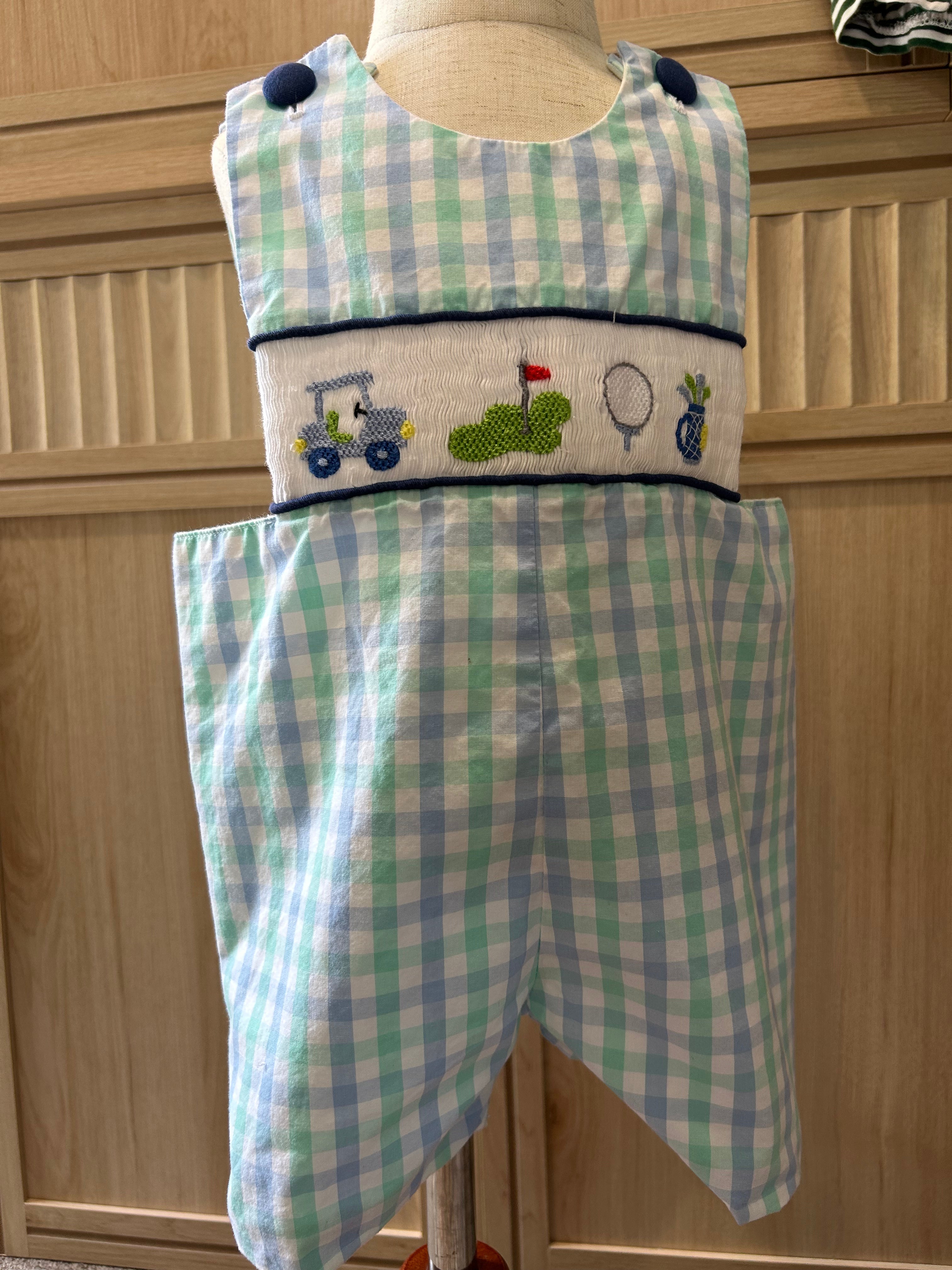 Small Town Smocks Golf Jon Jon