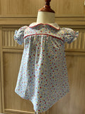 The Beaufort Bonnet Company Blue Floral Dress
