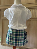 White Cord Shirt with Collar