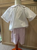 White Peter Pan Collar Set