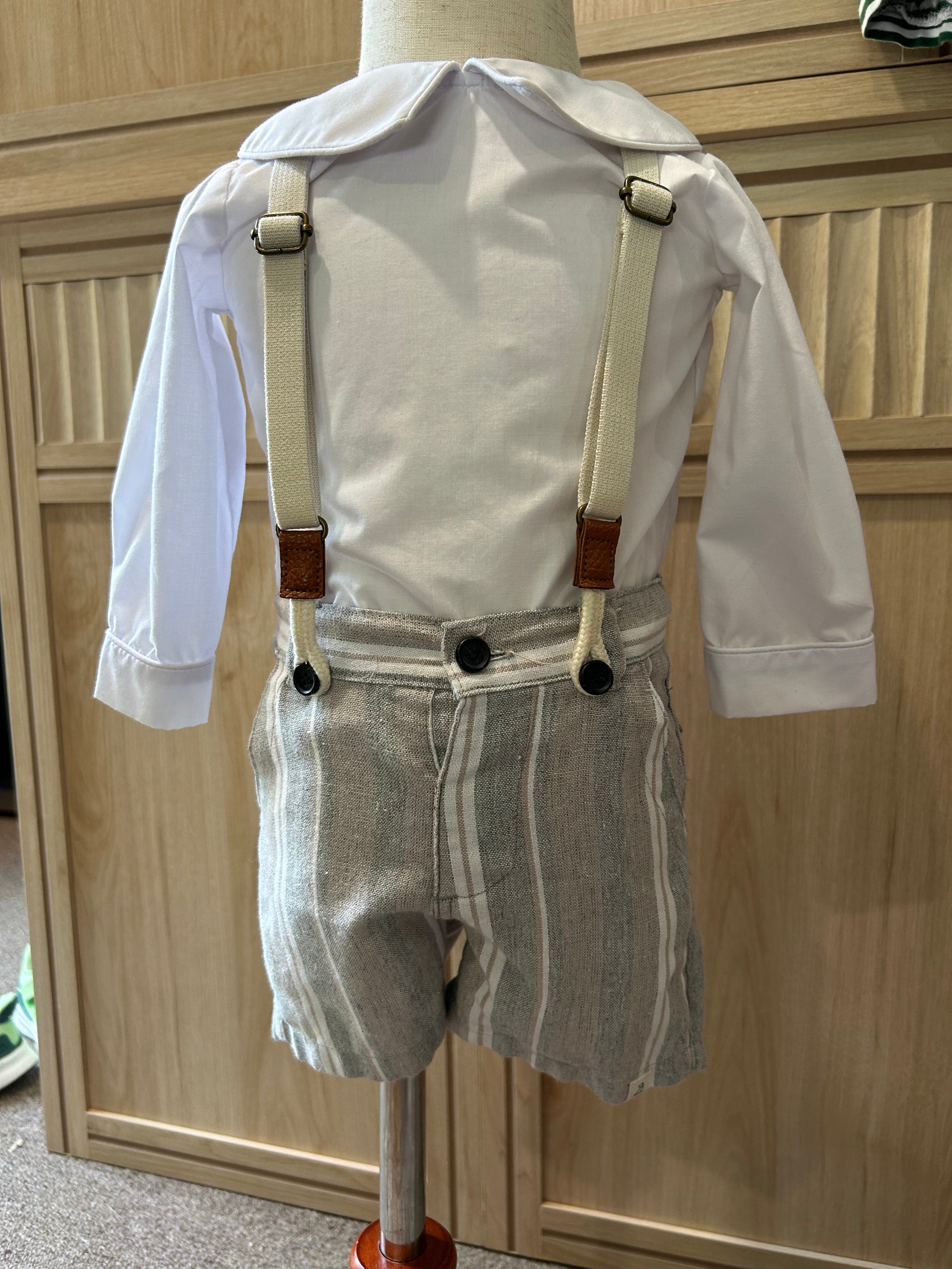 White Peter Pan Collar Shirt