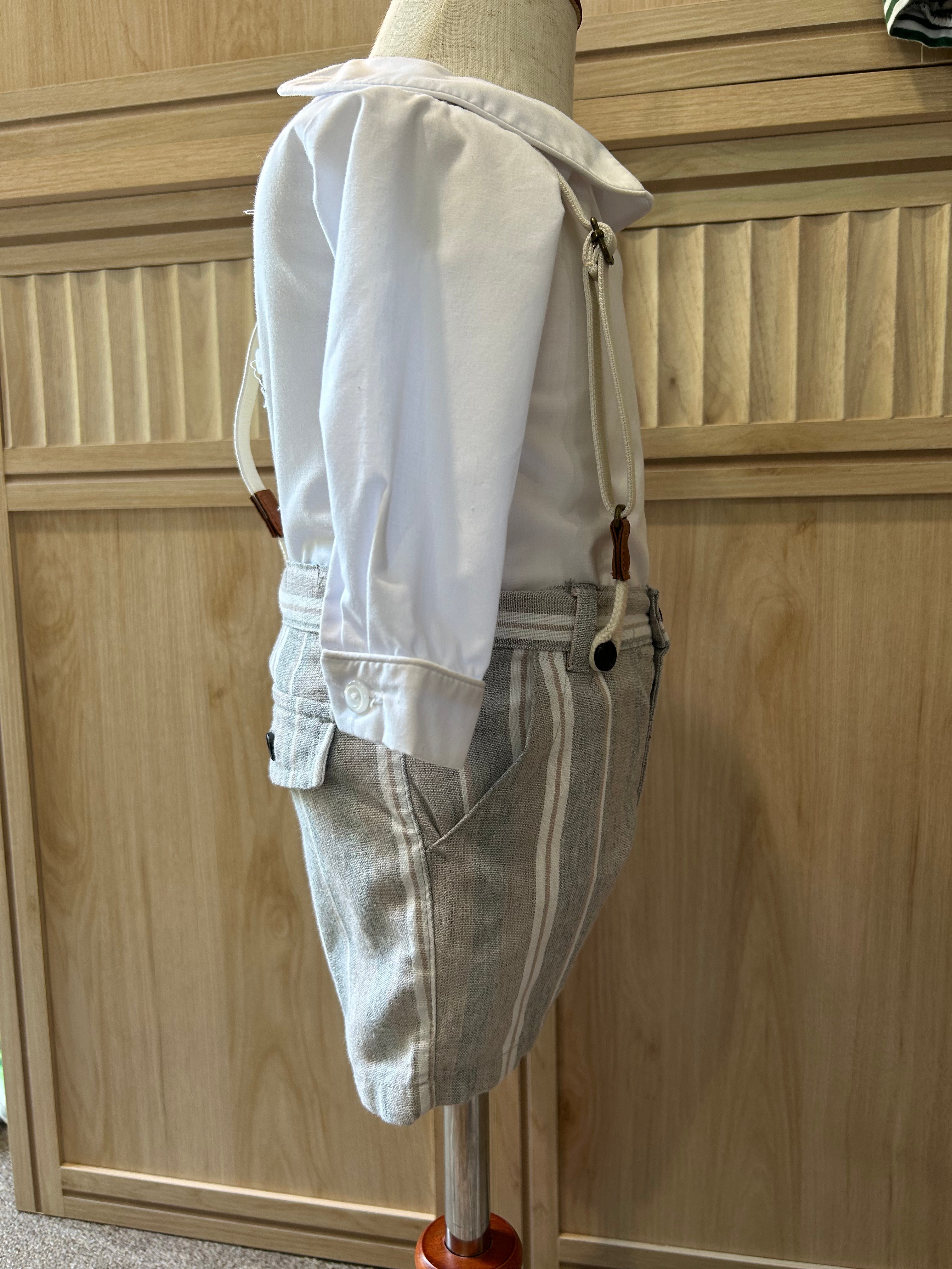 White Peter Pan Collar Shirt